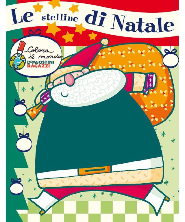 2002 - le stelline di natale copertina per "colora il mondo" Pubblicata su: deagostini