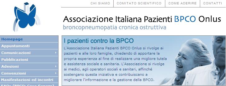Informazione e sensibilizzazione FOCUS BPCO, notiziario