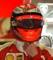 I PILOTI THE DRIVERS KIMI RAIKKONEN La carriera con la Scuderia Ferrari The career with Scuderia Ferrari Partecipazioni a un GP/GP participations 104 Piazzamenti sul podio/podium places 33 Pole