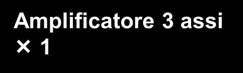 monoasse 3 Amplificatore 3 assi 1 3