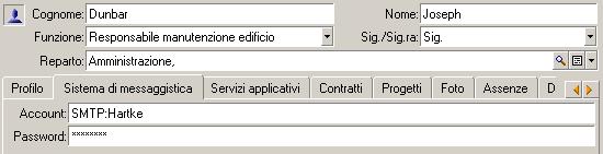 ATTENZIONE: Quado si utilizza Asset Maager o è possibile utilizzare u altro protocollo di sistema di messaggistica diverso da quello i corso.