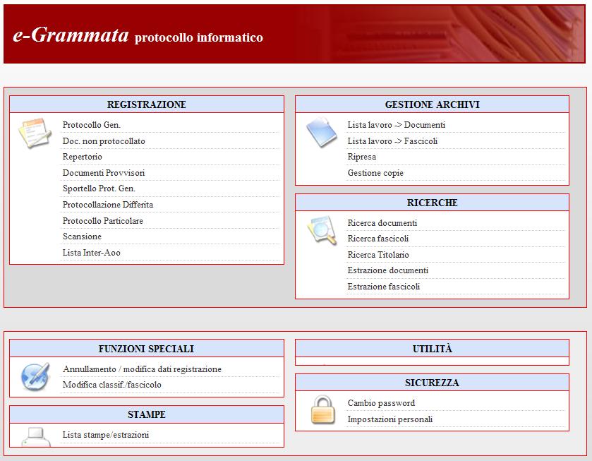 Sistemi integrati E-Grammata: Protocollo informatico regionale I documenti digitali veicolati attraverso il SIS e le