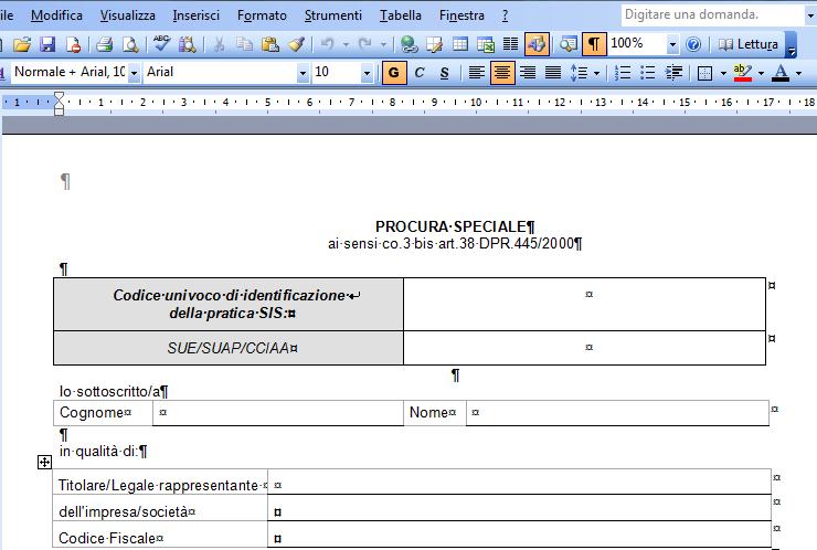 Apertura nuova pratica Preparare e inserire la procura speciale inserire ID pratica 1. Compilare la procura 2. Inserire ID pratica 3. Stampare 4.