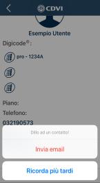 PER IOS (APPLE) PER INVIARE IL PERMESSO CON DISPOSITIVO APPLE, BISOGNA PRIMA CONFIGURARE UN ACCOUNT DI POSTA SULL APPLICAZIONE MAIL DEL