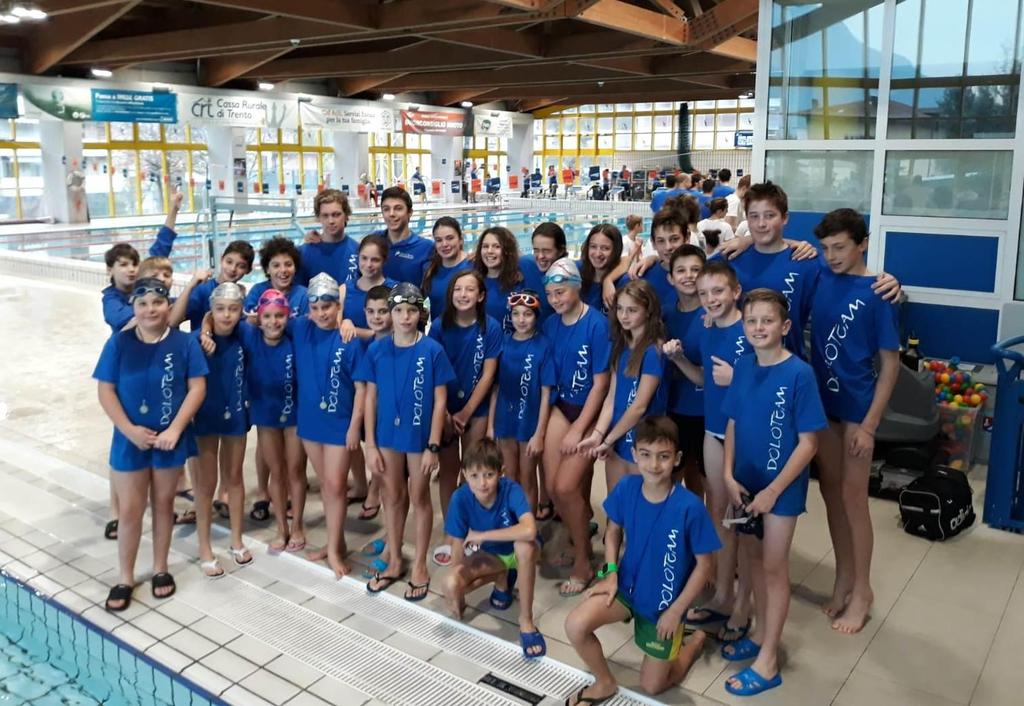 02/12/2018 Gara Nuoto CSI Domenica 2 dicembre si è disputata a Gardolo con organizzazione CSI Trento Nuoto la prima prova del Campionato Provinciale CSI 2018-2019.