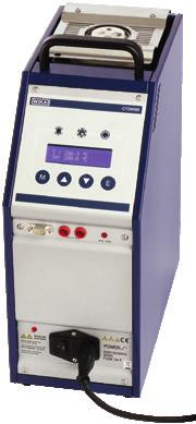 Calibrazione Calibratore di temperatura a secco Modello CTD9100-1100 Scheda tecnica WIKA CT 41.