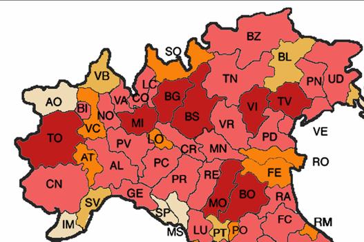 1486 MI nel 2005 per dimensione di valore aggiunto Vi,