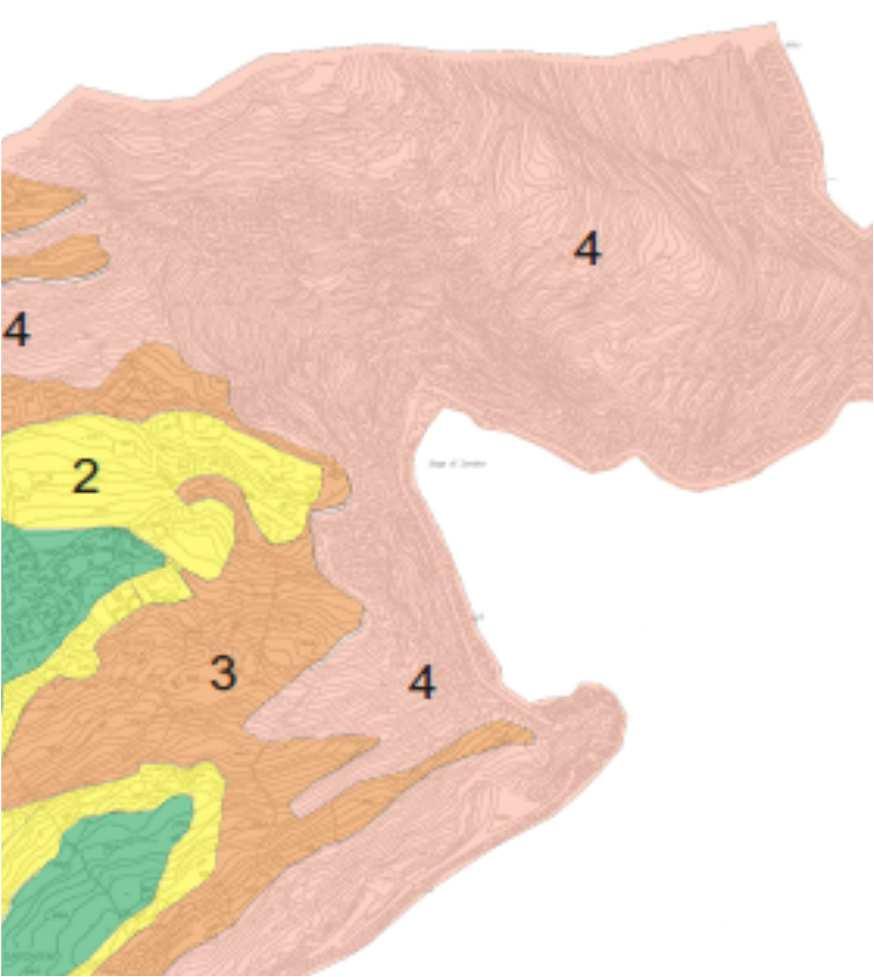 Studio del retico idrico Come riportato nella sottostante cartografia la zona in cui si realizzano le opere è interessata da