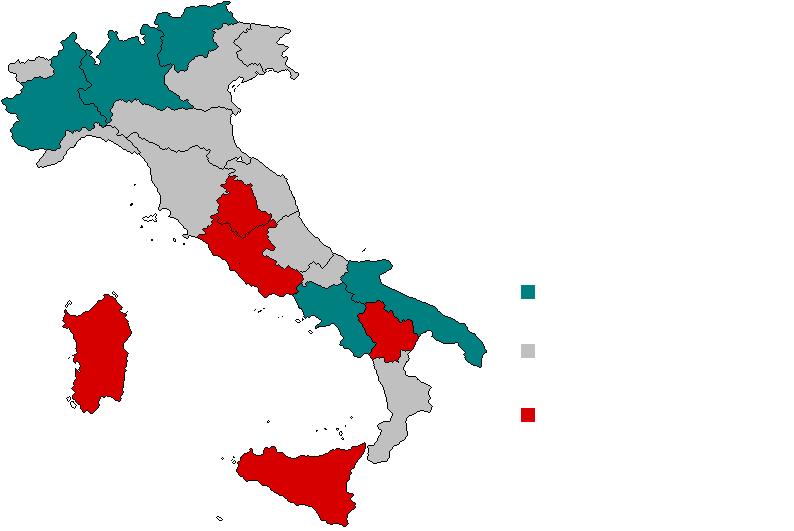 Indagine sulle procedure autorizzative: Le differenze territoriali La valutazione degli operatori sulle