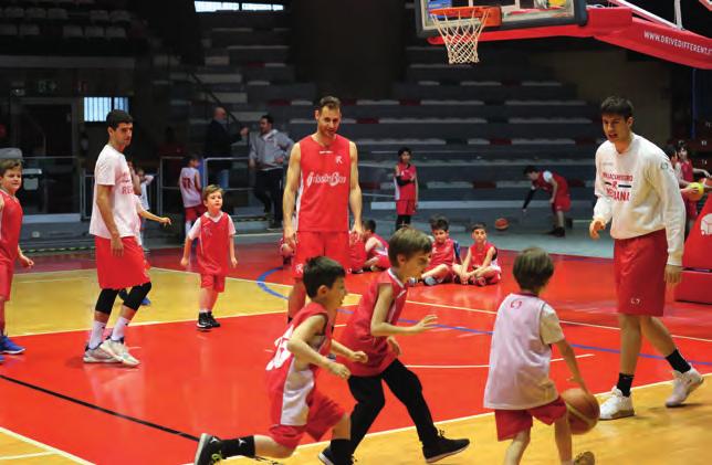 LA SCUOLA BASKET REGGIO EMILIA Per l attività di MiniBasket, Pallacanestro Reggiana srl ha dato vita alcuni anni fa ad una struttura autonoma ad hoc: la Scuola Basket Reggio Emilia.