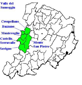 Alunni nelle scuole della Valle del Samoggia, Le scuole della Valle del Samoggia comprendono 4 Istituti Comprensivi: Bazzano e Monteveglio