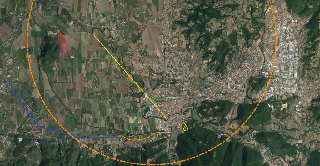 6 missioni simultanee nello stesso spazio aereo di ATZ 2 fortemente interagenti 4 nelle vicinanze M3 - Road traffic patrolling M5 - Railway survey M2 - Parcel delivery M6