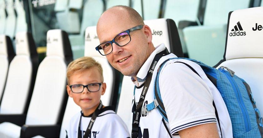 PORTA CON TE IL TUO JUNIOR MEMBER Juventus è la passione più grande dei piccoli bianconeri.