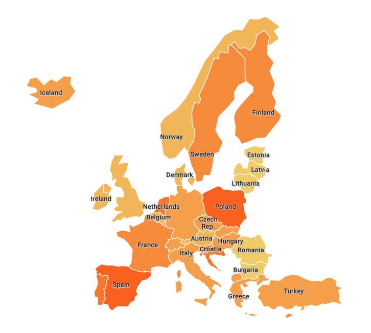 20% 28% in Italia 14,1% ma: da 15 a 24 anni 57,1% da 25 a 34 anni