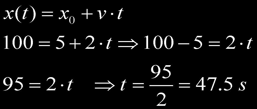 .. x(t) rappresenta la posizione del punto in un generico istante di tempo " t ", rispetto ad un determinato sistema di riferimento!