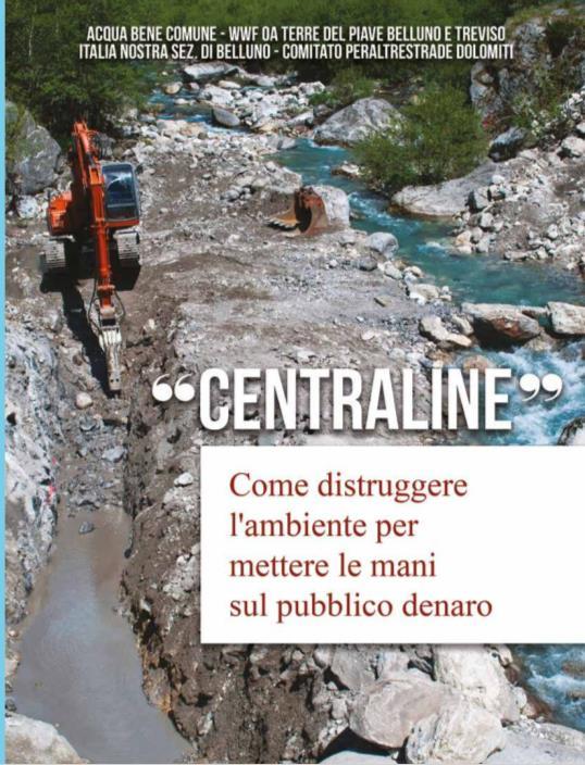 Dossier «centraline» ottobre 2016 www.freeriversitalia.