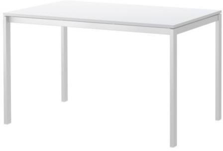 125x75x75 h White rectangular table 50 Banco