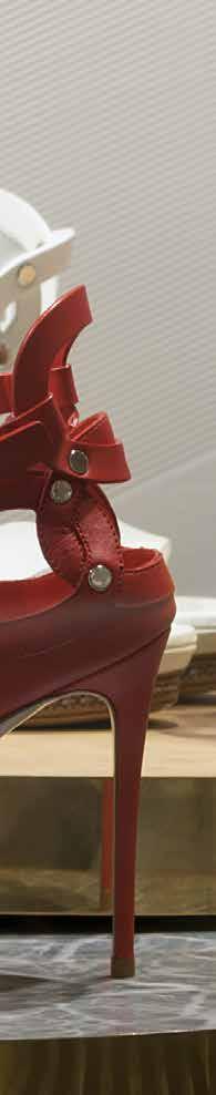 PROGRAMMA FORMATIVO Storia della calzatura Le collezioni Prodotti iconici Trend Anatomia del piede Preparazione all aggiunteria Tecnica calzaturiera I materiali Modellistica Come dar vita ad una