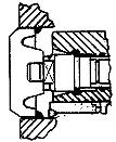 Pneumatic - electric motors are interchangeable MB220F, MB220E I motori pneumatici - elettrici sono intercabialili MB220F, MB220E Locking jaws Morsetti di bloccaggio Locking jaws extension Morsetti