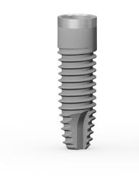 destinati. ø 3.30 mm Gli impianti di ø 3.30 mm presentano un collo con trattamento UTM di 0.80 mm di altezza.