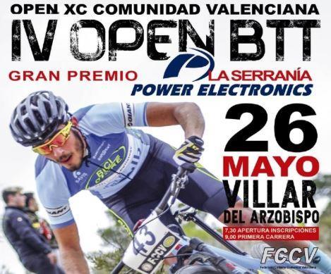 II Open BTT-XC Villar del Arzobispo - Gran Premio de la Serranía MASTER 30 1. JULVE CORNELLES MANUEL JOSE BENICARLO Hombre MASTER 30 1 1:05:28 17.1km 2.