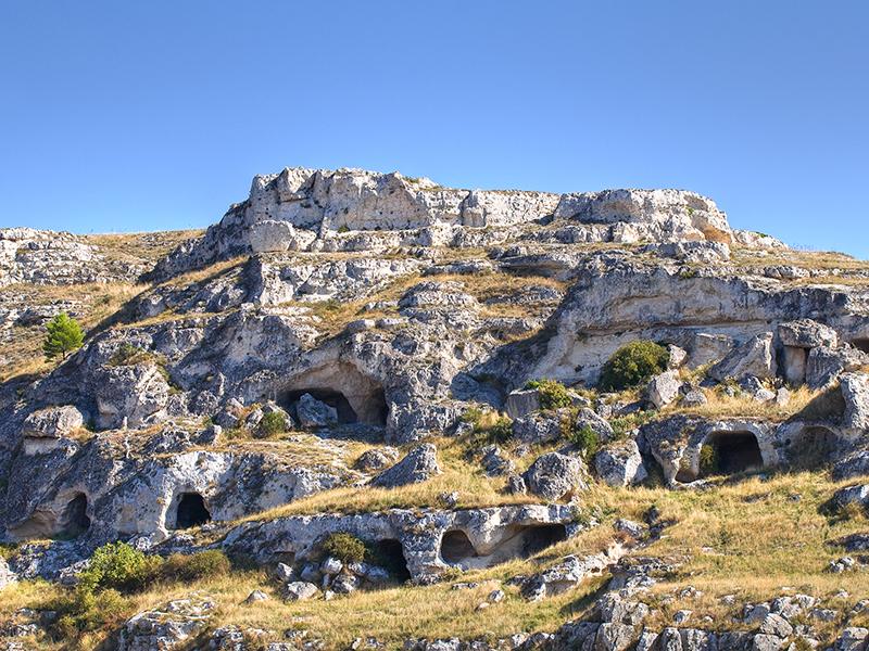 PARCO DELLA MURGIA MATERANA Il Parco delle Chiese Rupestri fu istituito nel 1978 per tutelare oltre 150 chiese rupestri e insediamenti neolitici rinvenuti nel territorio immediatamente circostante di