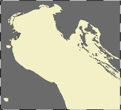 Pattern spaziali Gulf of Trieste (45.7 N) Gulf of Venice (Northern Area 45.6 N - 44.9 N) Gulf of Trieste Gulf of Venice (Chioggia; 45.25 N) Gulf of Venice (Po; 45.0 N) Gulf of Venice (Po; 44.