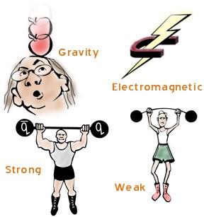 Le 4 interazioni fondamentali La La gravità gravità tiene tiene insieme insieme i i sistemi sistemi planetari, planetari, le le costellazioni, costellazioni, le le galassie, galassie, l'universo