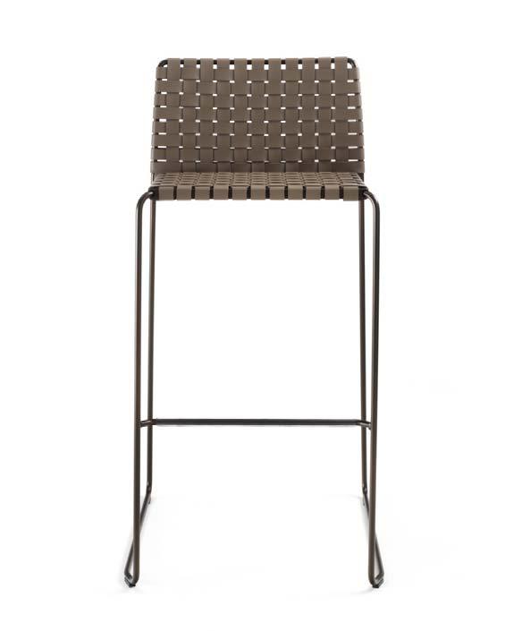 Bizzy bar stool XL woven Cod.10.