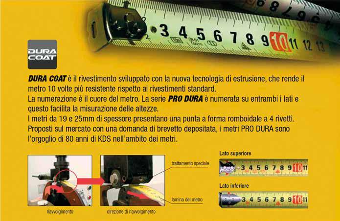 PDX25-50EU PRO DURA CODICE: 1062 Lunghezza nastro: 5m - Larghezza nastro: 25mm PDX25-75EU PRO DURA CODICE: 1064   1 pz. / CONFEZIONE: 4 pz.