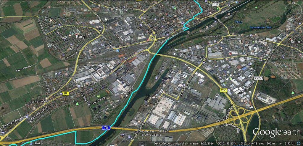 Una tappa questa che segue nella prima parte il fiume Meno, poi si allontana nella seconda; attraversiamo sempre una vasta zona agricola con vari centri abitati, quindi una tappa semplice e senza