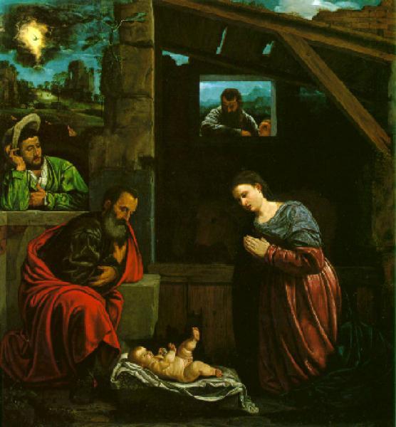 Natività di Gesù con i pastori Savoldo Giovanni Gerolamo Link risorsa: http://www.lombardiabeniculturali.