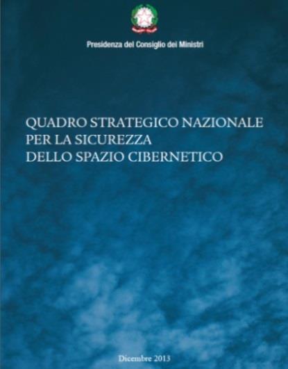 Il CERT è istituito il 1 gennaio 2015 in conformità con la Cyber Strategy Italiana, espressa nel DPCM 27/01/2014 «Strategia Nazionale per la