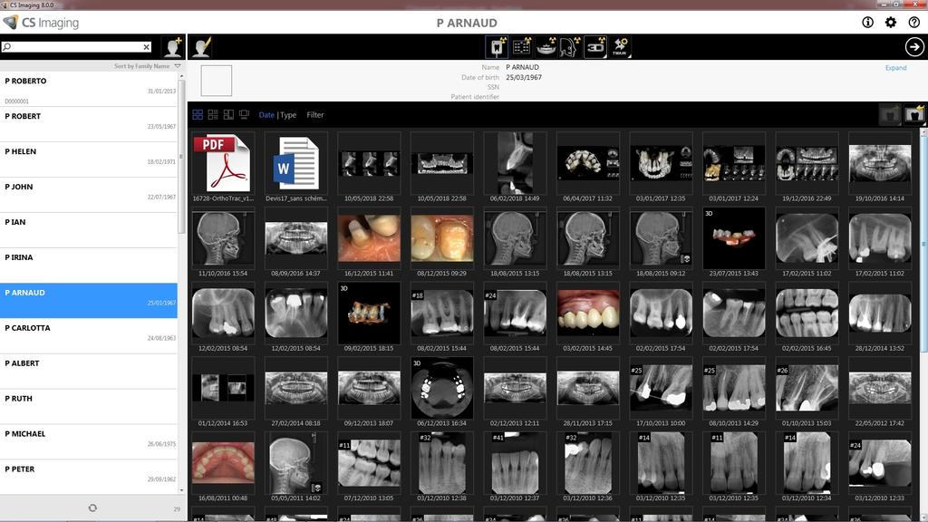 Tutte le immagini disponibili immediatamente 5 Il Dashboard vi offre una panoramica istantanea