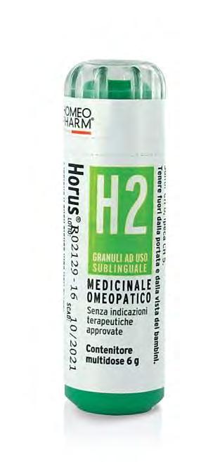 Horus H2 Contenitore granuli multidose da 6 g SINDROME ASMATICA A VARIA EZIOLOGIA CON DISPNEA, TOSSE ASMATIFORME E