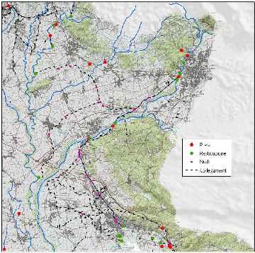Sperimentazione Isonzo Centrale Salcano - portata variabile tra i 12,5 e 120 mc/sec Derivazioni sul f.