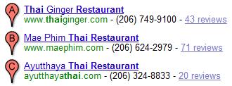 Thai Restaurants Seattle, WA 3 Seattle Thai Restaurants 4 Thai Food Seattle 5 State cercando i risultati che mostrano imprese concorrenti o strettamente correlate, quindi date sfogo alla vostra