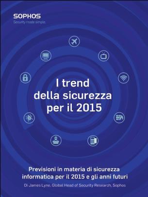 La sicurezza informatica nel 2015 Mitigazione degli exploit Attacchi all «Internet of Things» Cifratura diventa uno standard Aumento difetti su SW di uso comune