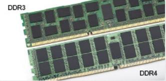 2 Tecnologia e componenti DDR4 La memoria DDR4 (Double Data Rate di quarta generazione) succede alle tecnologie DDR2 e DDR3 con un processore più veloce e una capacità massima di 512 GB, rispetto ai