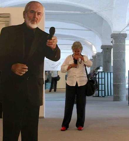 I quadri specchianti di Pistoletto verranno ripresi dal vivo