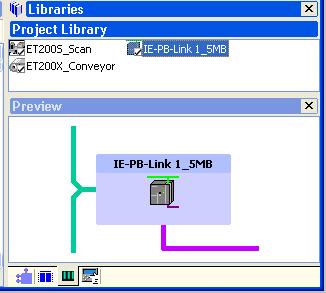 3.4 Macchina 2 7. Ripetere i passi da 2 a 5 per il componente PROFInet già pronto di IE/PB Link.