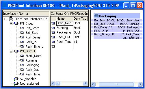 Parte 1: Creazione di componenti PROFInet 2.4 Creazione di componenti PROFInet 6. Salvare il DB di interfaccia PROFInet con il comando di menu File > Save.