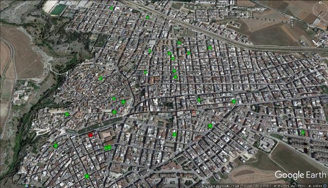 Azione C1/C2: mappa posizione nidi