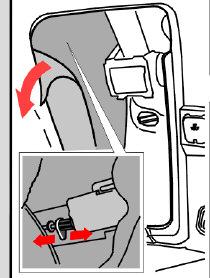 Procedere come segue: Sollevare l inserto angolare posteriore destro del pavimento del bagagliaio. Aprire lo sportello del serbatoio sollevando la maniglia e tirandola verso l esterno.