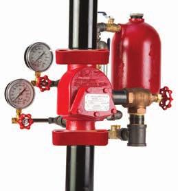 Impianti a umido I sistemi sprinkler a umido, grazie alla loro affidabilità e al costo contenuto, sono i più utilizzati nel sistema di spegnimento automatico.