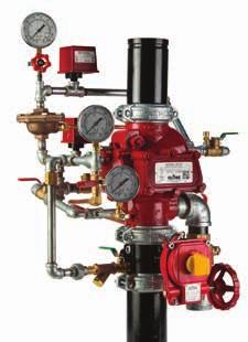 Impianti a secco I sistemi sprinkler a secco, sono impiegati in tutte le aree soggette a rischio di gelo o di vaporizzazione.