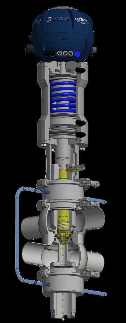 MAY 2008 SOLUZIONI VARIE DIFFERENT SOLUTIONS A CIRCUITO AUSILIARIO DI LAVAGGIO + BARRIERA DI VAPORE L utilizzo combinato del circuito esterno di lavaggio e della barriera di vapore rende le valvole