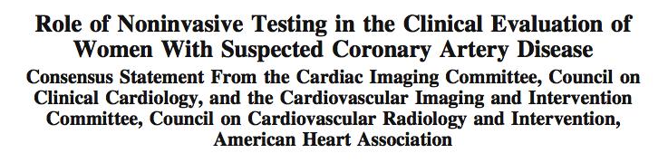 Le malattie cardiache nelle donne vengono piu difficilmente riconosciute e trattate Es: nelle donne il test da