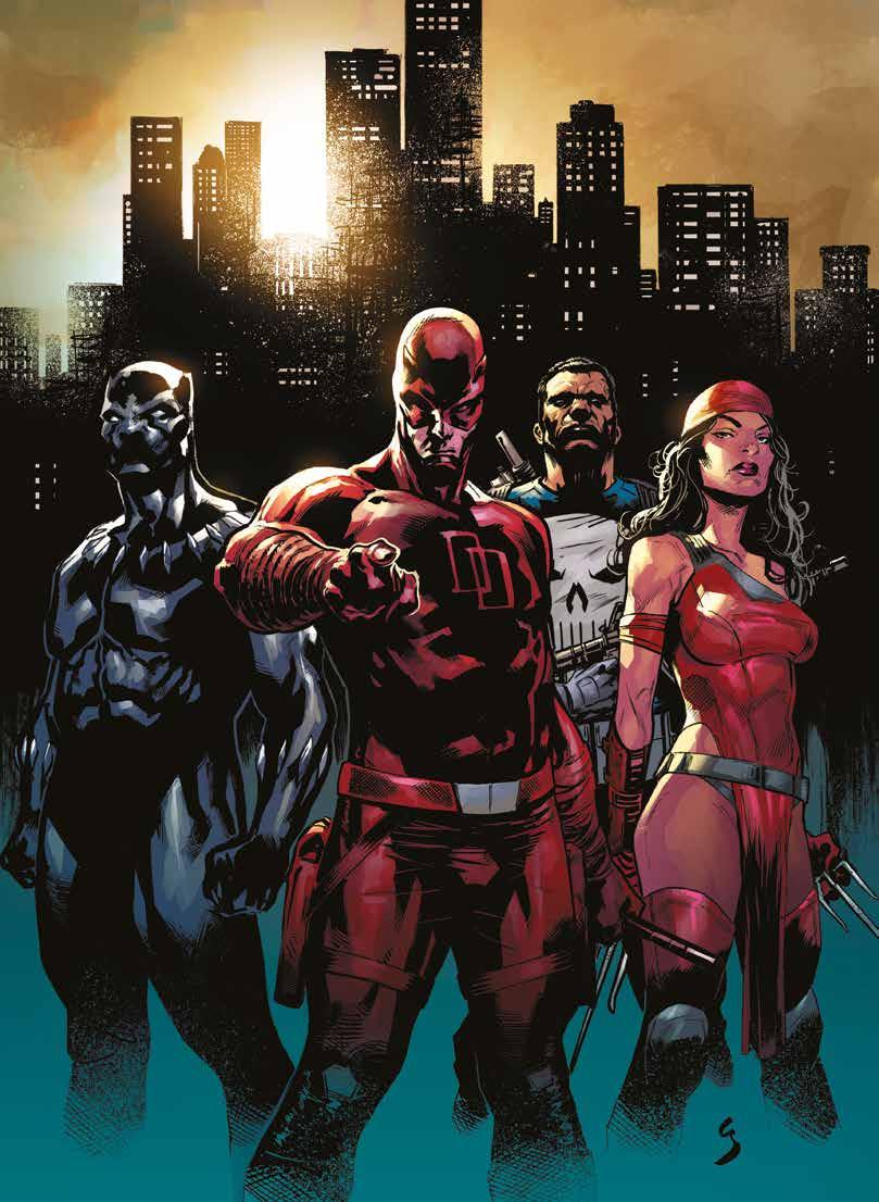 MARVEL KNIGHTS IL RITORNO DEI CAVALIERI MARVEL PANINI DIRECT Ventesimo anniversario per i Marvel Knights di Joe Quesada! Un nuovo inizio per Daredevil, Punisher, Elektra e Black Panther!