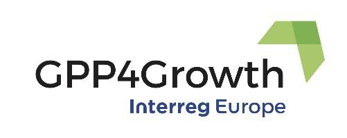 Il GPP e il POR FESR: Ulteriori proposte in atto Progetto europeo GPP4Growth di cui RL è partner Obiettivo principale: Ø miglioramento dell implementazione e dell utilizzo del GPP in ogni paese